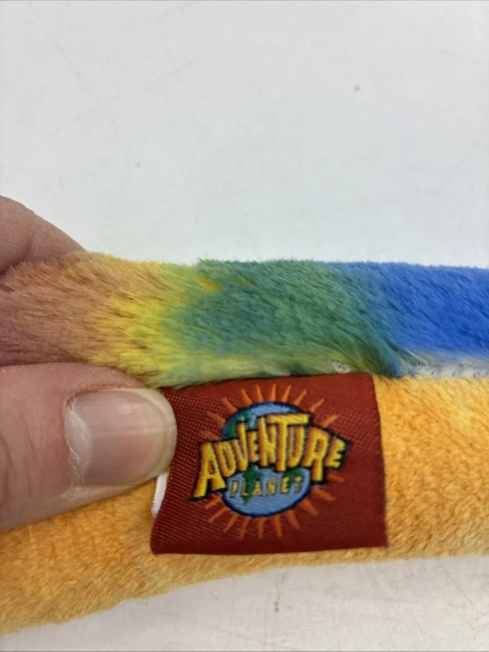Adventure Planet Rainbow Plush Snake Stuffed Animal Colorful Jumbo Serpent Toy